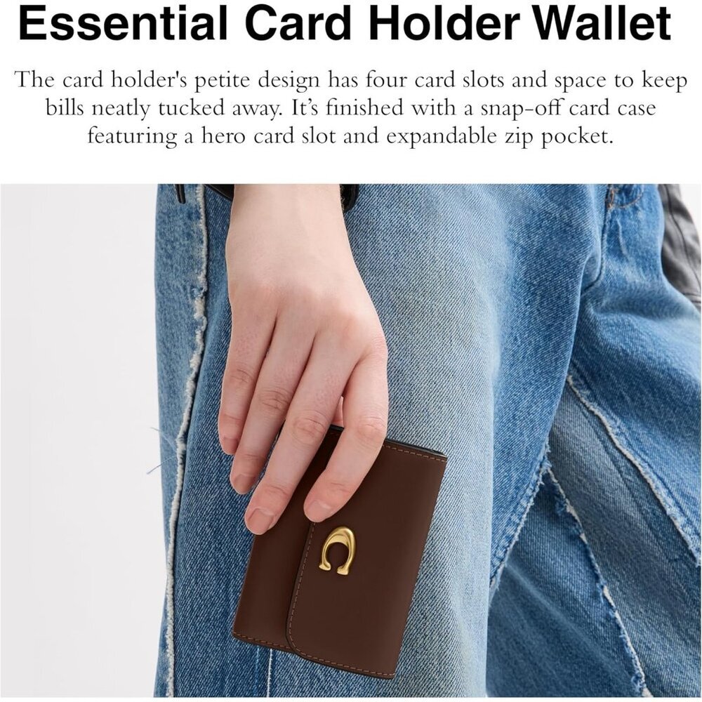 Women's Essential Card Holder Wallet - Picture 2 of 5